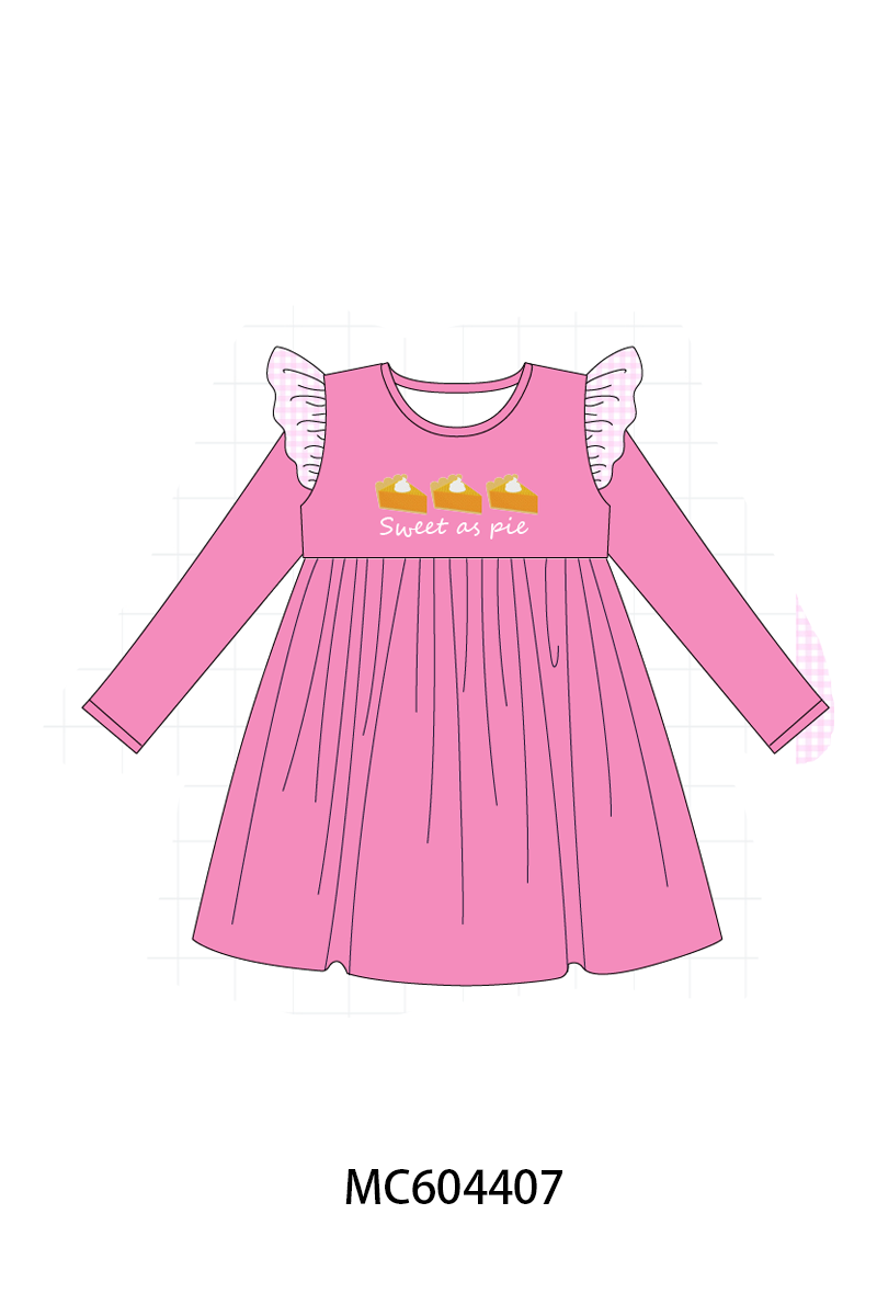 PO88 Pink&navy sweet as pie embroidery collection - closing 4/27 - eta late September