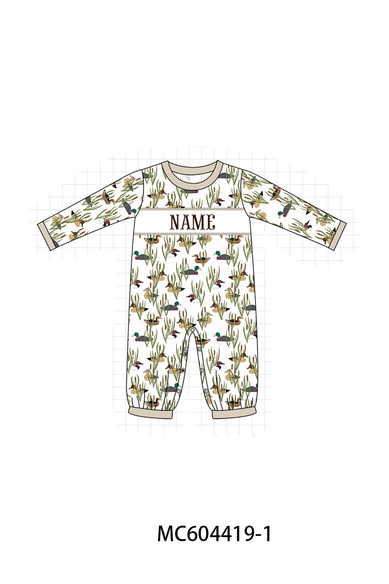 PO88 Duck monogram embroidery collection - closing 4/27 - eta late September