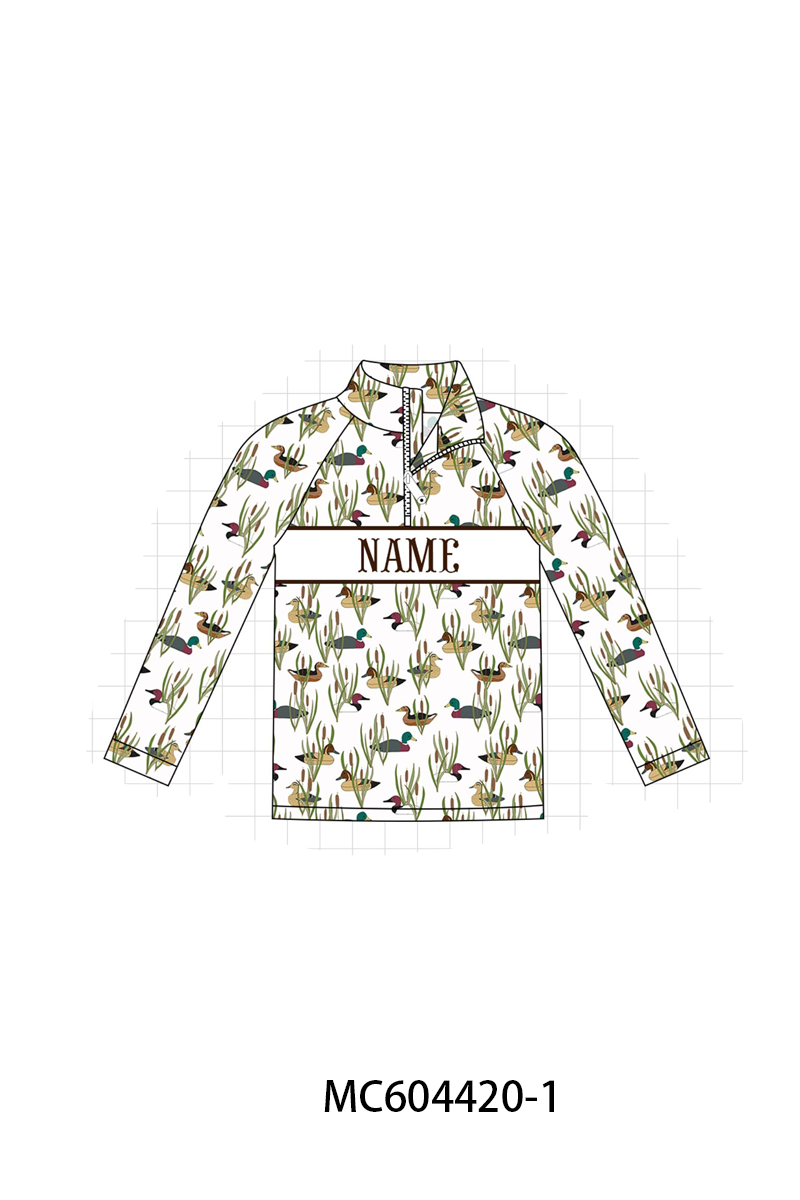 PO88 Duck monogram embroidery collection - closing 4/27 - eta late September