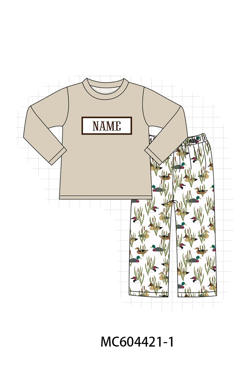 PO88 Duck monogram embroidery collection - closing 4/27 - eta late September