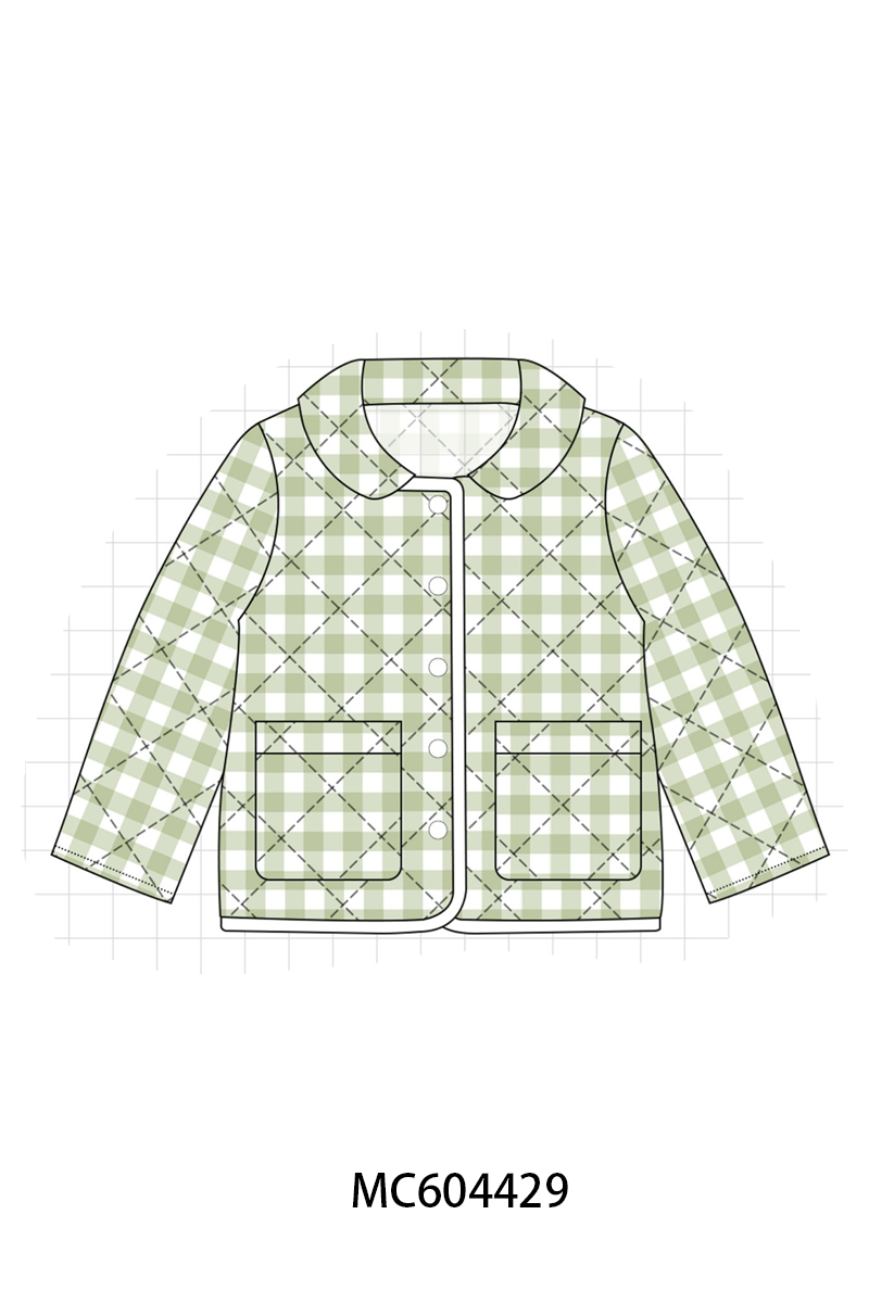 PO88 Multicolored quilted button boys jacket collection - closing 4/27 - eta late September