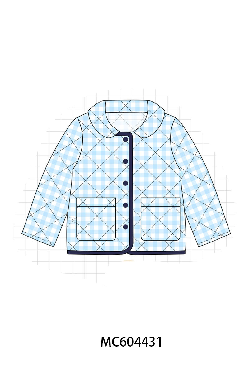 PO88 Multicolored quilted button boys jacket collection - closing 4/27 - eta late September