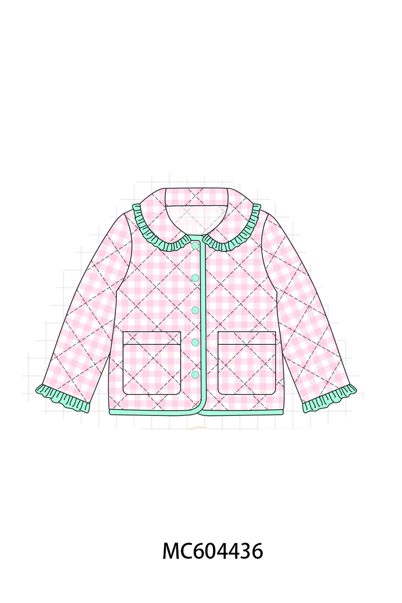 PO88 Multicolored quilted floral button girls jacket collection - closing 4/27 - eta late September