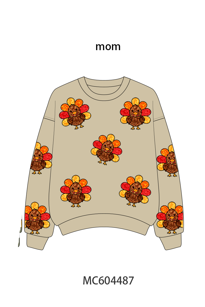 PO88 Turkey sequin mom&me collection - closing 4/27 - eta late September