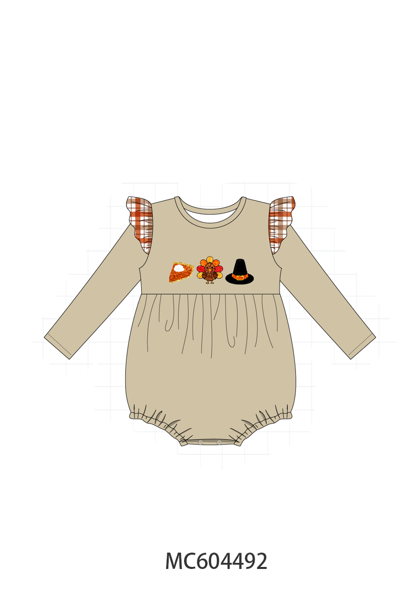 PO88 Thanksgiving turkey sequin plaid collection - closing 4/27 - eta late September