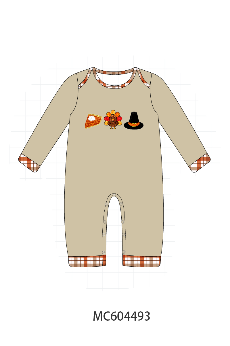 PO88 Thanksgiving turkey sequin plaid collection - closing 4/27 - eta late September