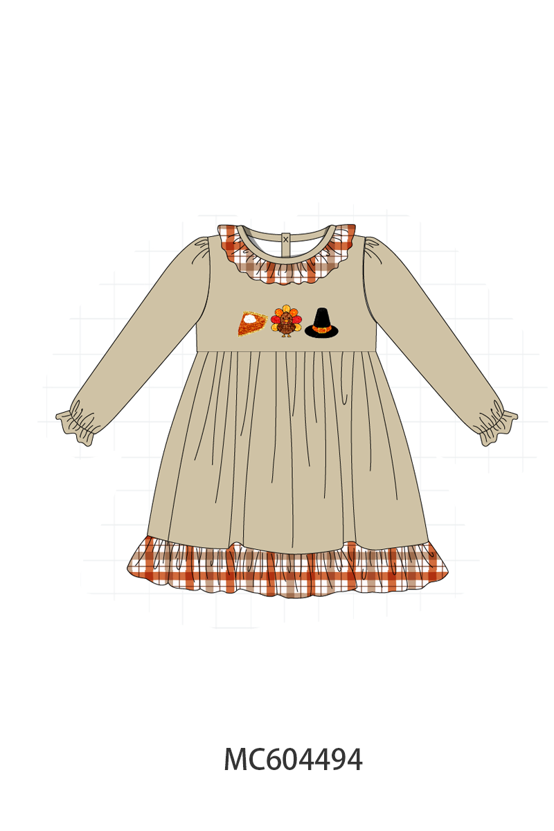 PO88 Thanksgiving turkey sequin plaid collection - closing 4/27 - eta late September