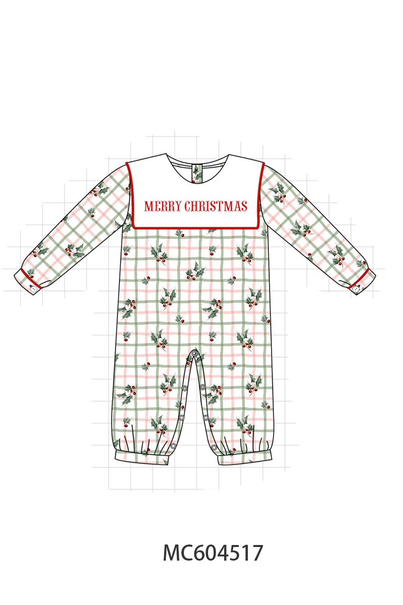 PO88 Merry christmas embroidery bow collection - closing 4/27 - eta late September