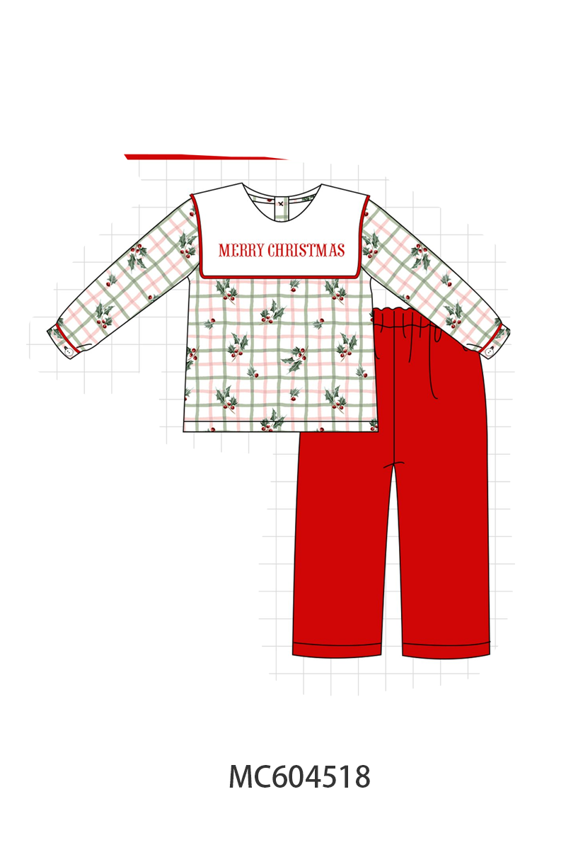 PO88 Merry christmas embroidery bow collection - closing 4/27 - eta late September