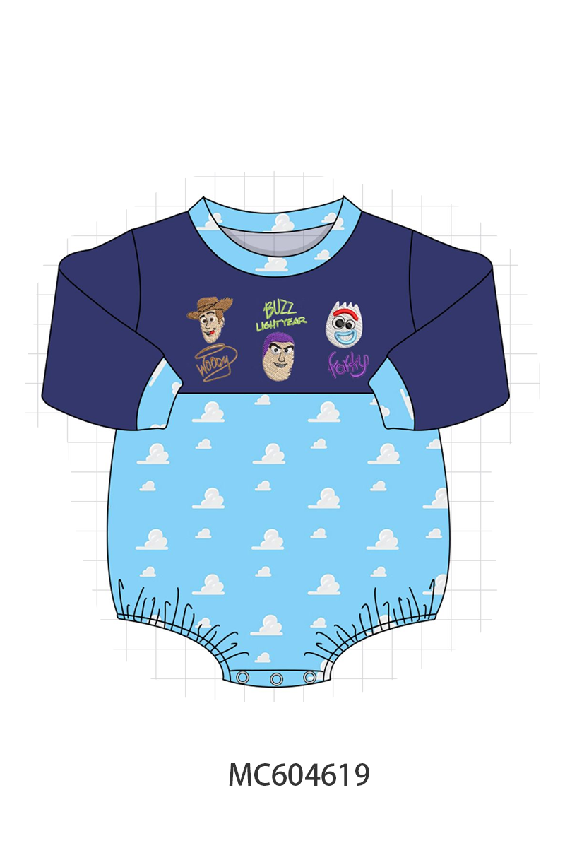 PO88 Navy toy story embroidery collection - closing 4/27 - eta late September