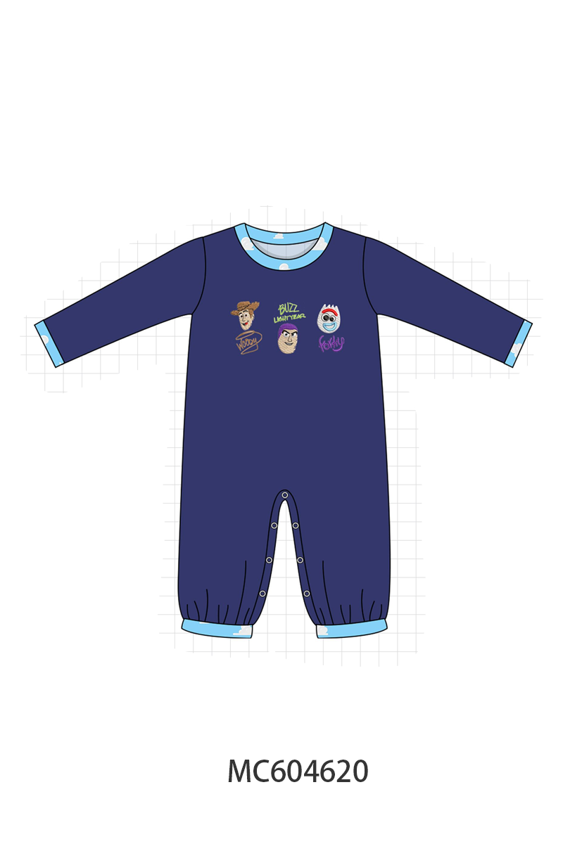 PO88 Navy toy story embroidery collection - closing 4/27 - eta late September