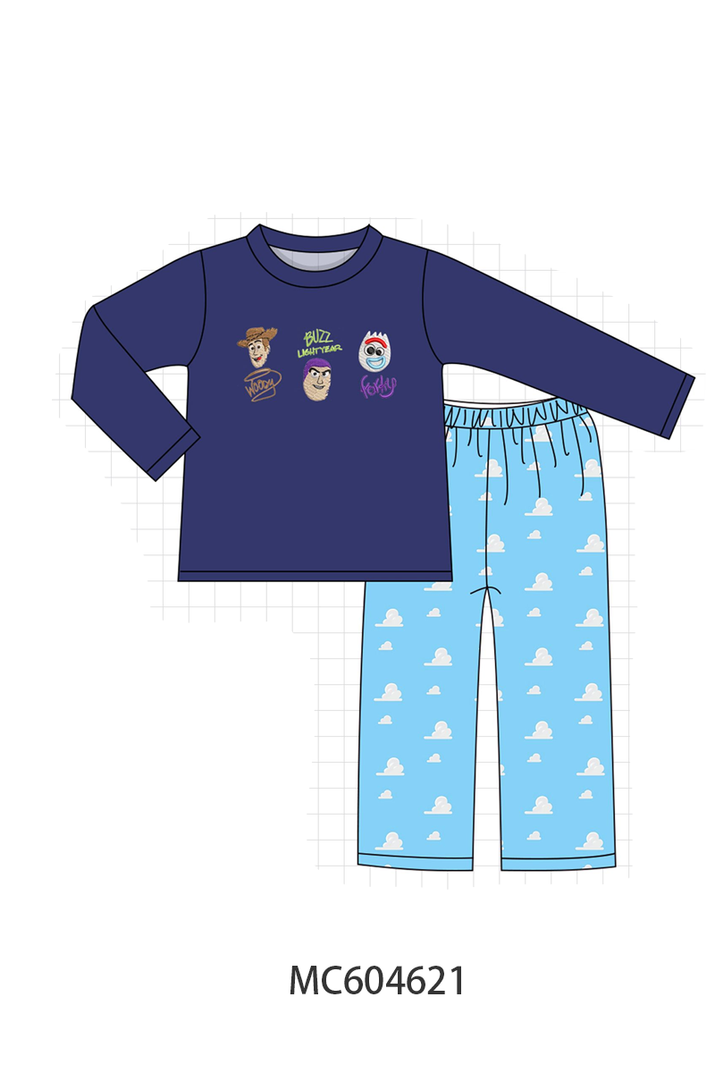 PO88 Navy toy story embroidery collection - closing 4/27 - eta late September