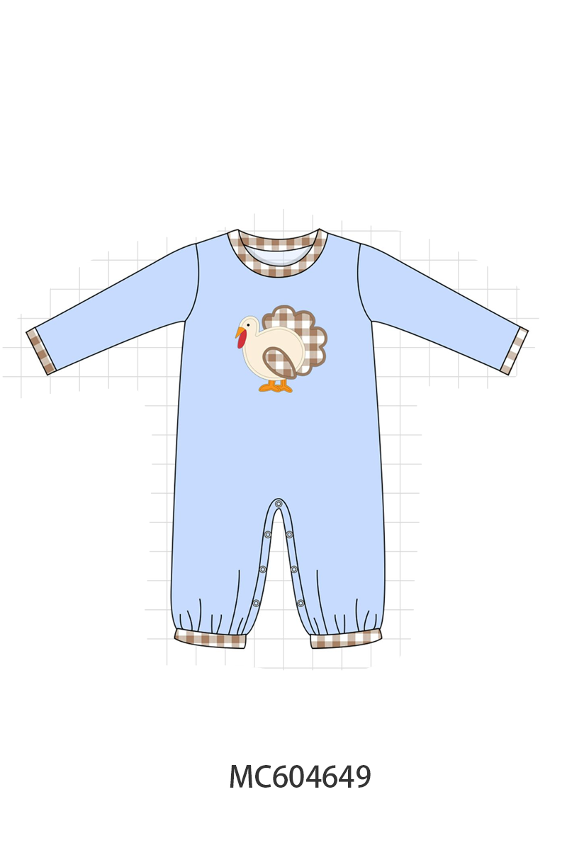 PO88 Pink&blue thanksgiving turkey applique collection - closing 4/27 - eta late September