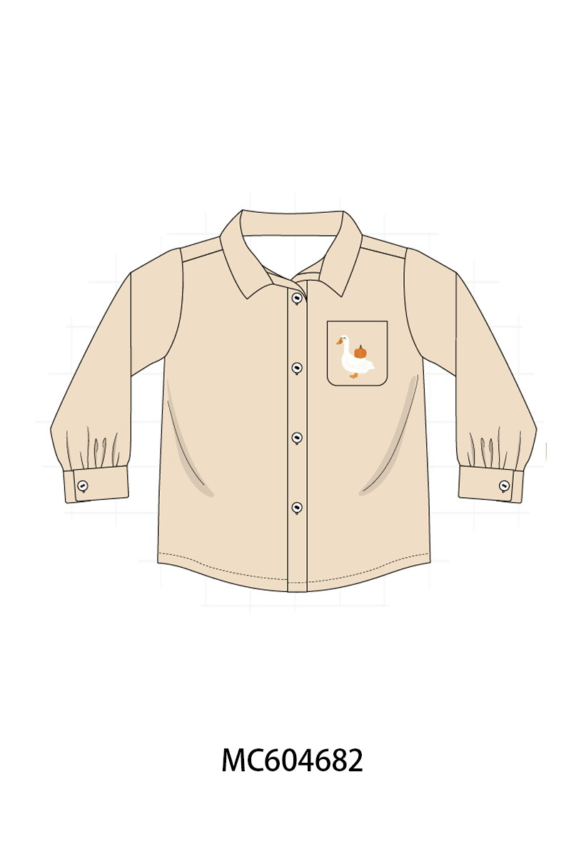 PO88 Green goose pumpkin embroidery collection - closing 4/27 - eta late September
