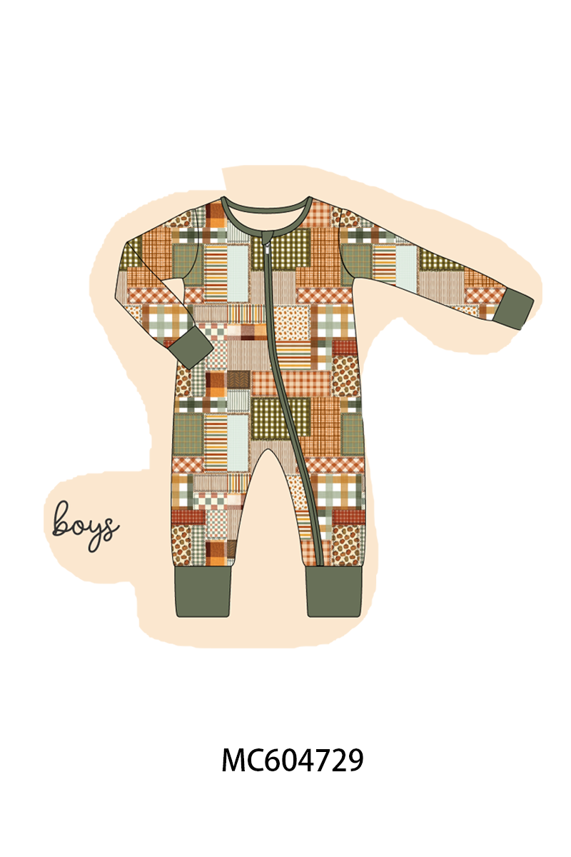 PO88 Vintage fall patchwork bamboo collection - closing 4/27 - eta late September