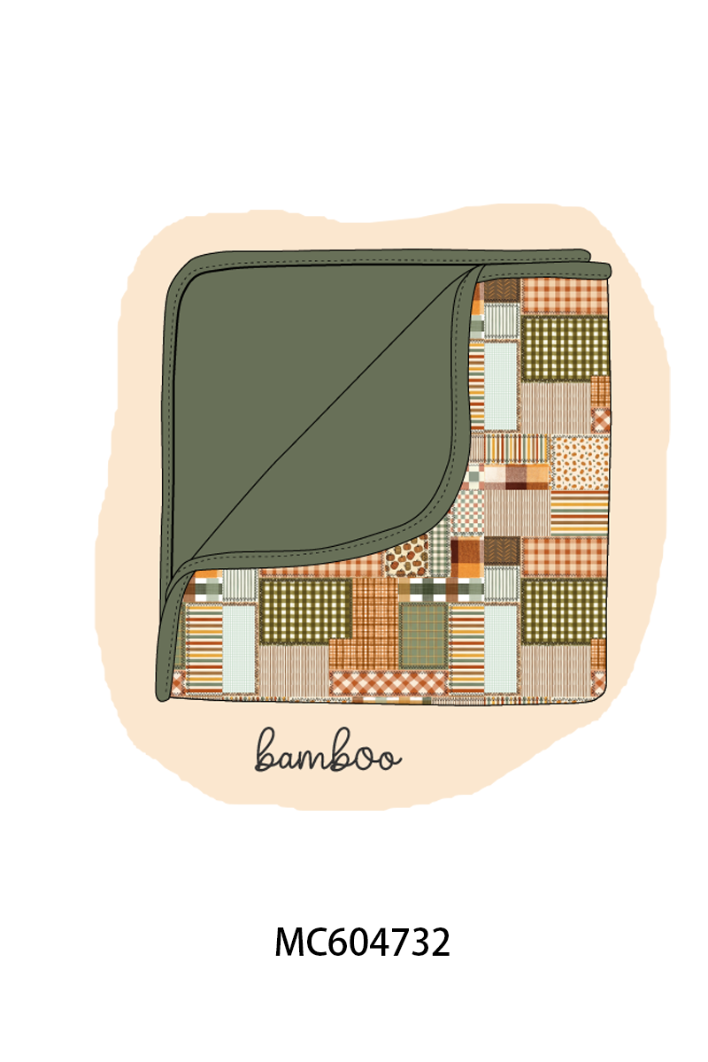 PO88 Vintage fall patchwork bamboo collection - closing 4/27 - eta late September