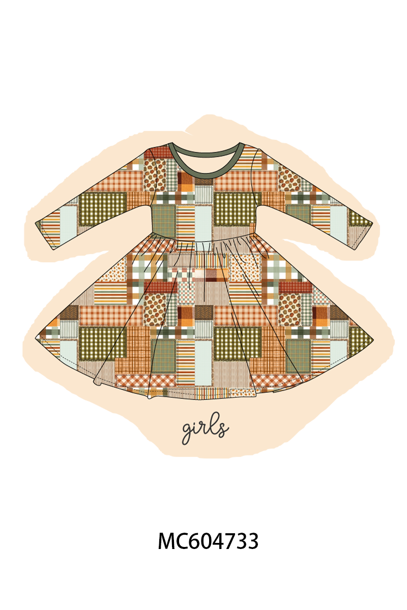 PO88 Vintage fall patchwork bamboo collection - closing 4/27 - eta late September