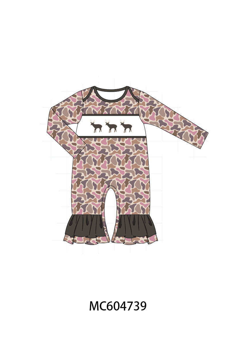 PO88 Pink leopard hunting embroidery collection - closing 4/27 - eta late September