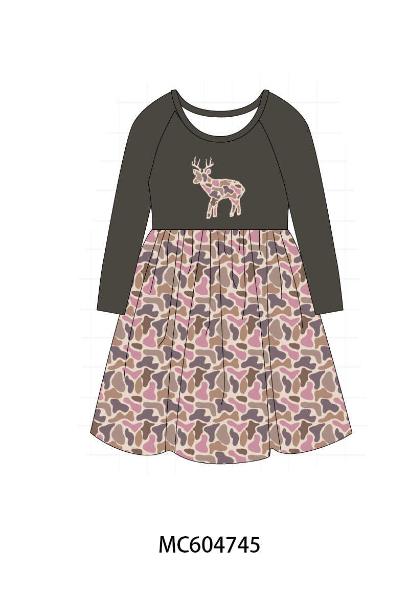PO88 Pink leopard hunting embroidery collection - closing 4/27 - eta late September