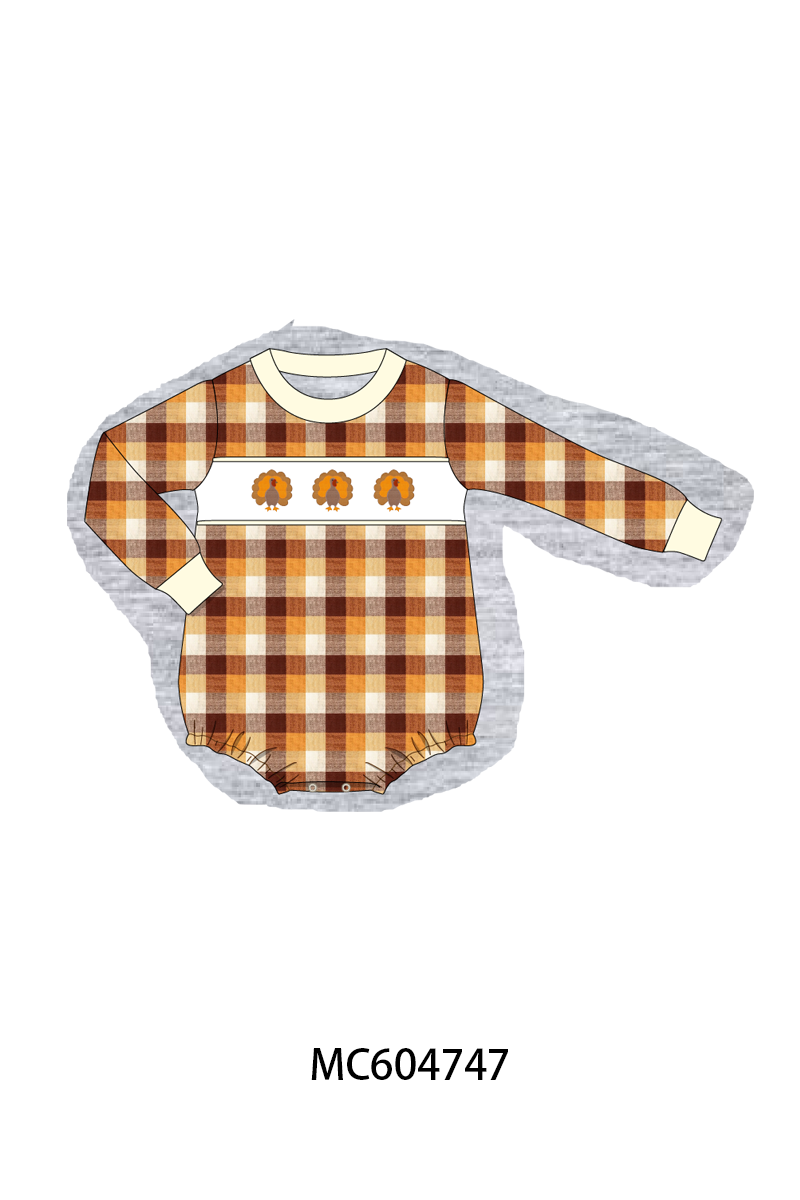 PO88 Beige turkey embroidery plaid collection - closing 4/27 - eta late September