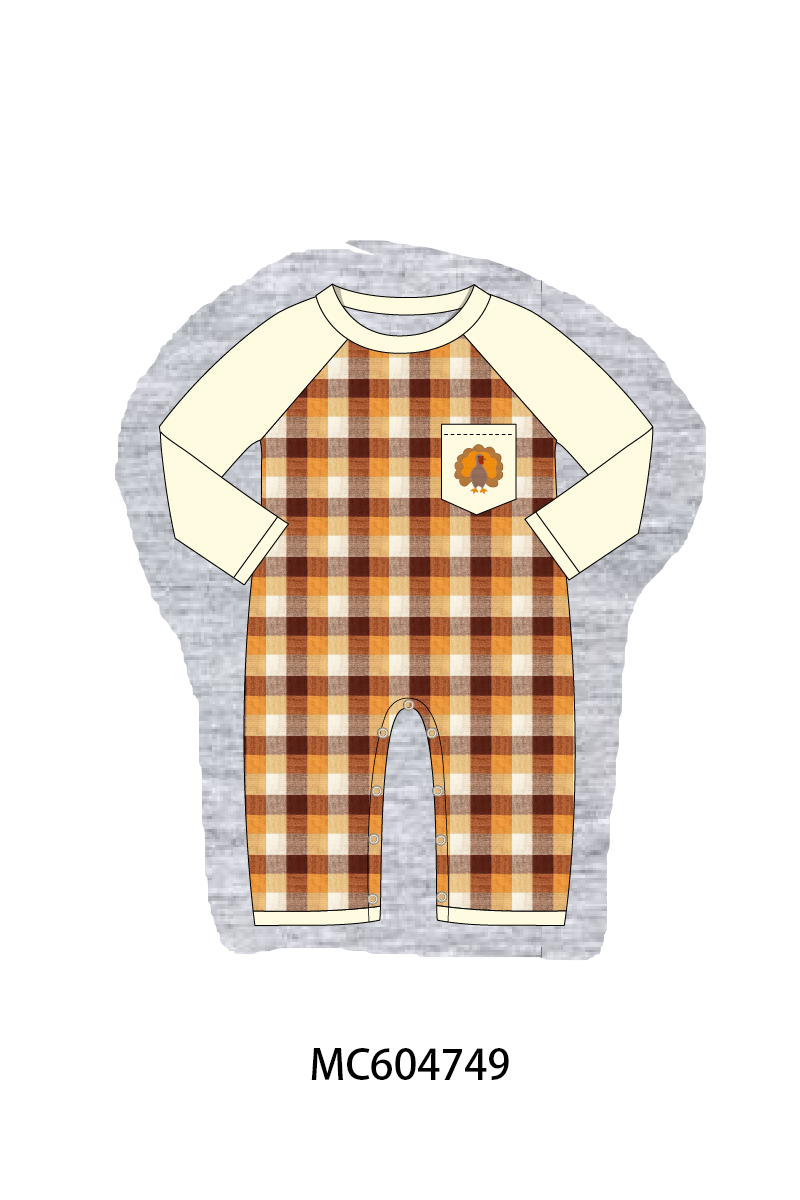 PO88 Beige turkey embroidery plaid collection - closing 4/27 - eta late September