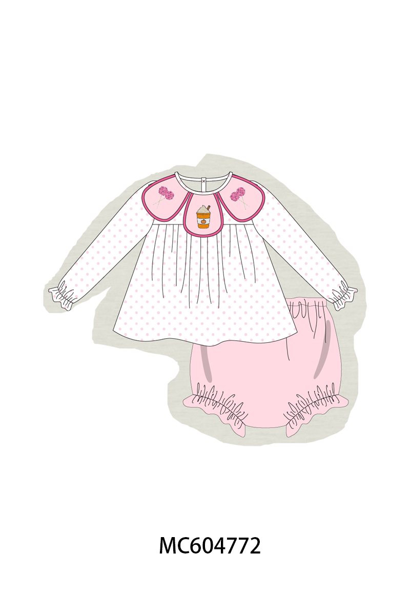 PO88 Pink navy cozy season french knot collection - closing 4/27 - eta late September