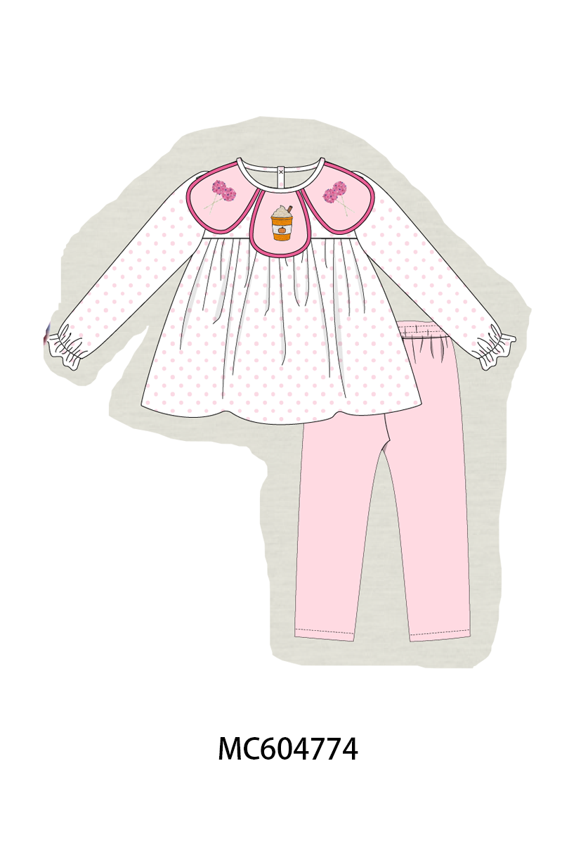 PO88 Pink navy cozy season french knot collection - closing 4/27 - eta late September