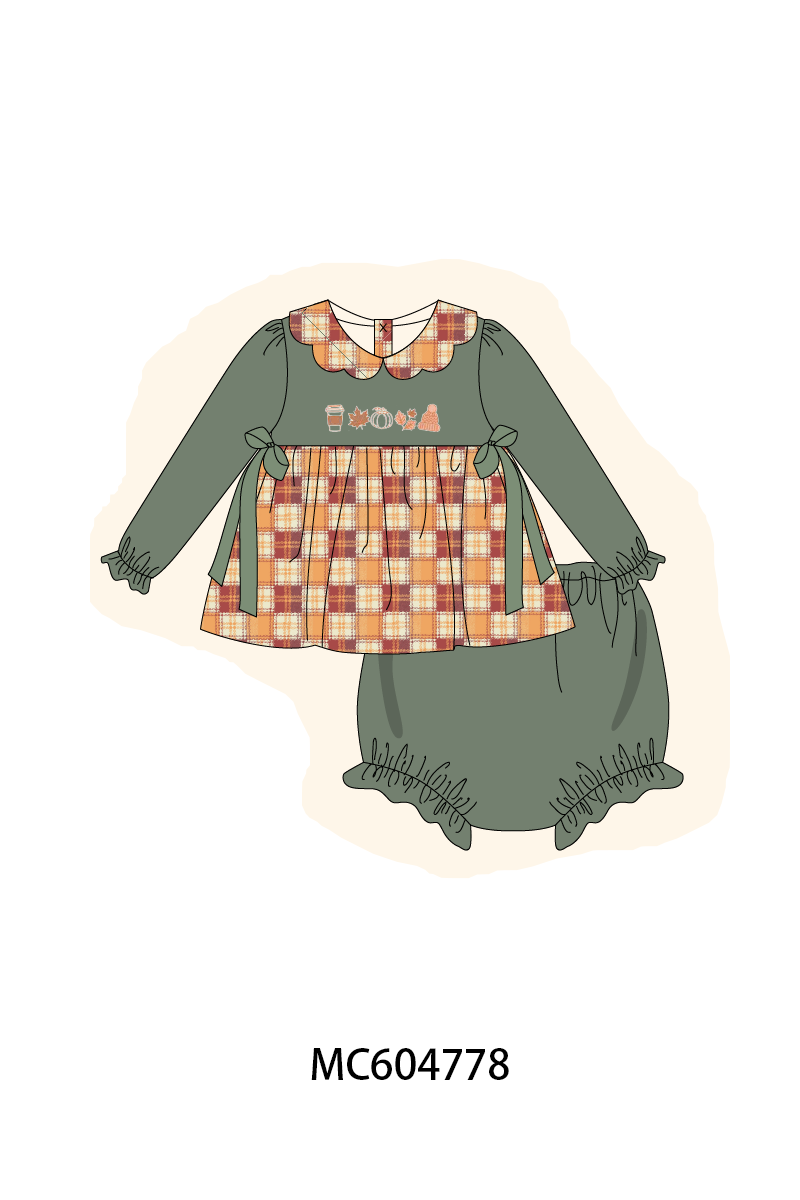 PO88 Green cozy season embroidery collection 1 - closing 4/27 - eta late September