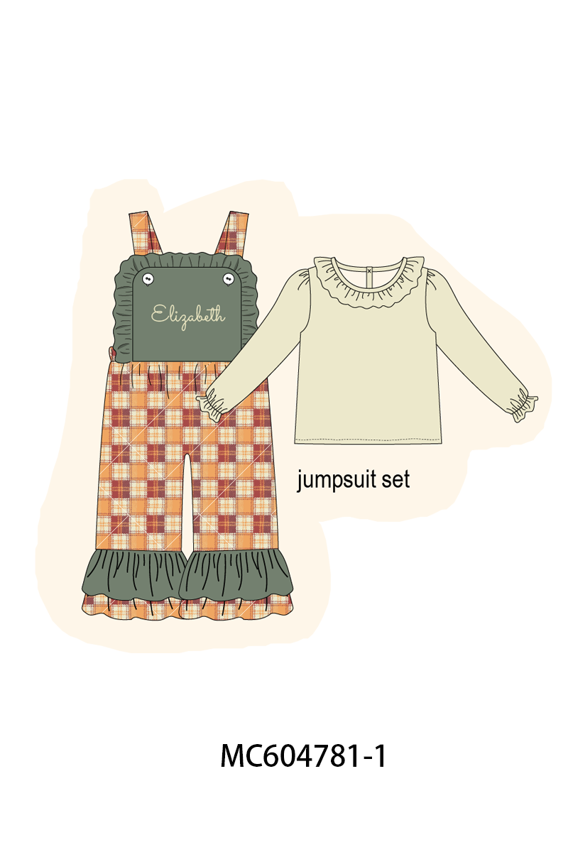 PO88 Green cozy season monogram embroidery collection - closing 4/27 - eta late September