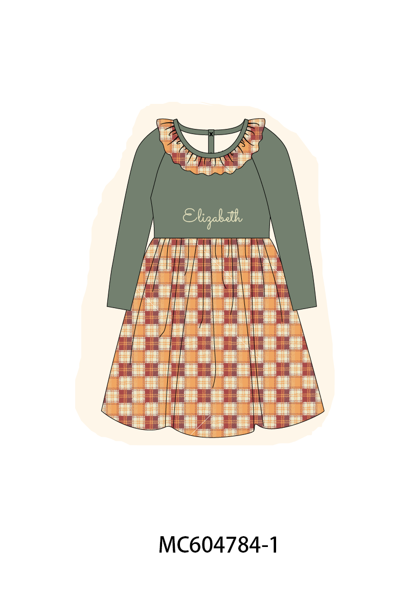 PO88 Green cozy season monogram embroidery collection - closing 4/27 - eta late September