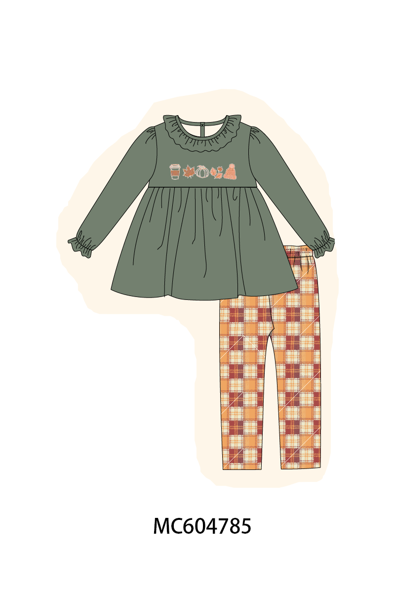 PO88 Green cozy season embroidery collection 2 - closing 4/27 - eta late September