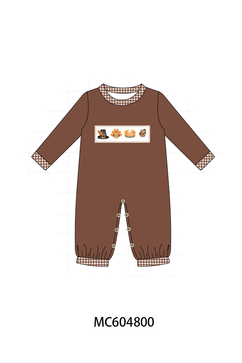 PO88 Pink turkey embroidery smocked collection - closing 4/27 - eta late September