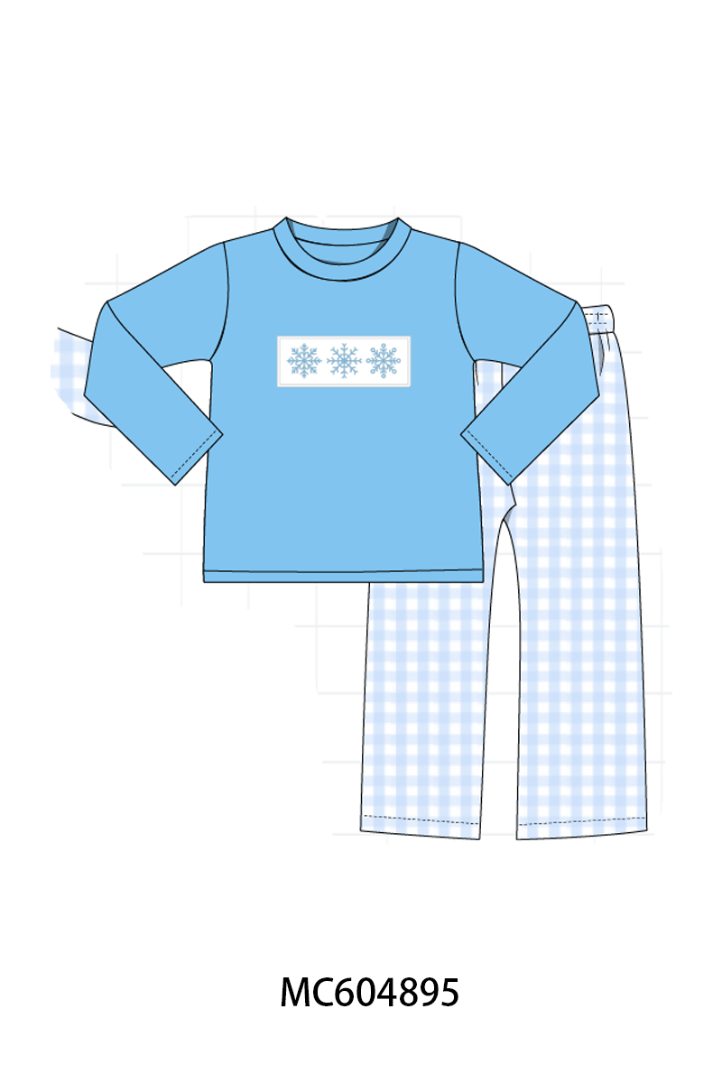 PO90 Blue snow floral embroidery collection - closing 5/11 - ETA early October