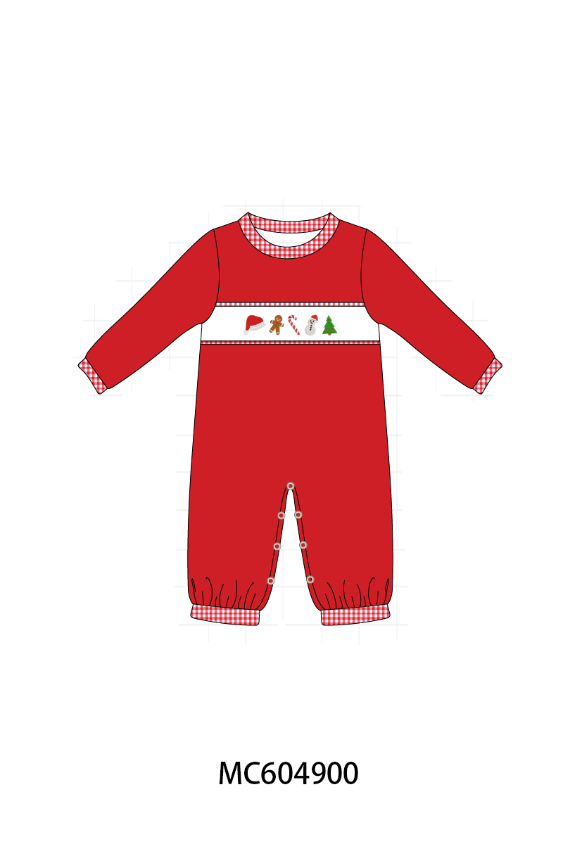 PO90 Red christmas holly jolly embroidery collection - closing 5/11 - ETA early October