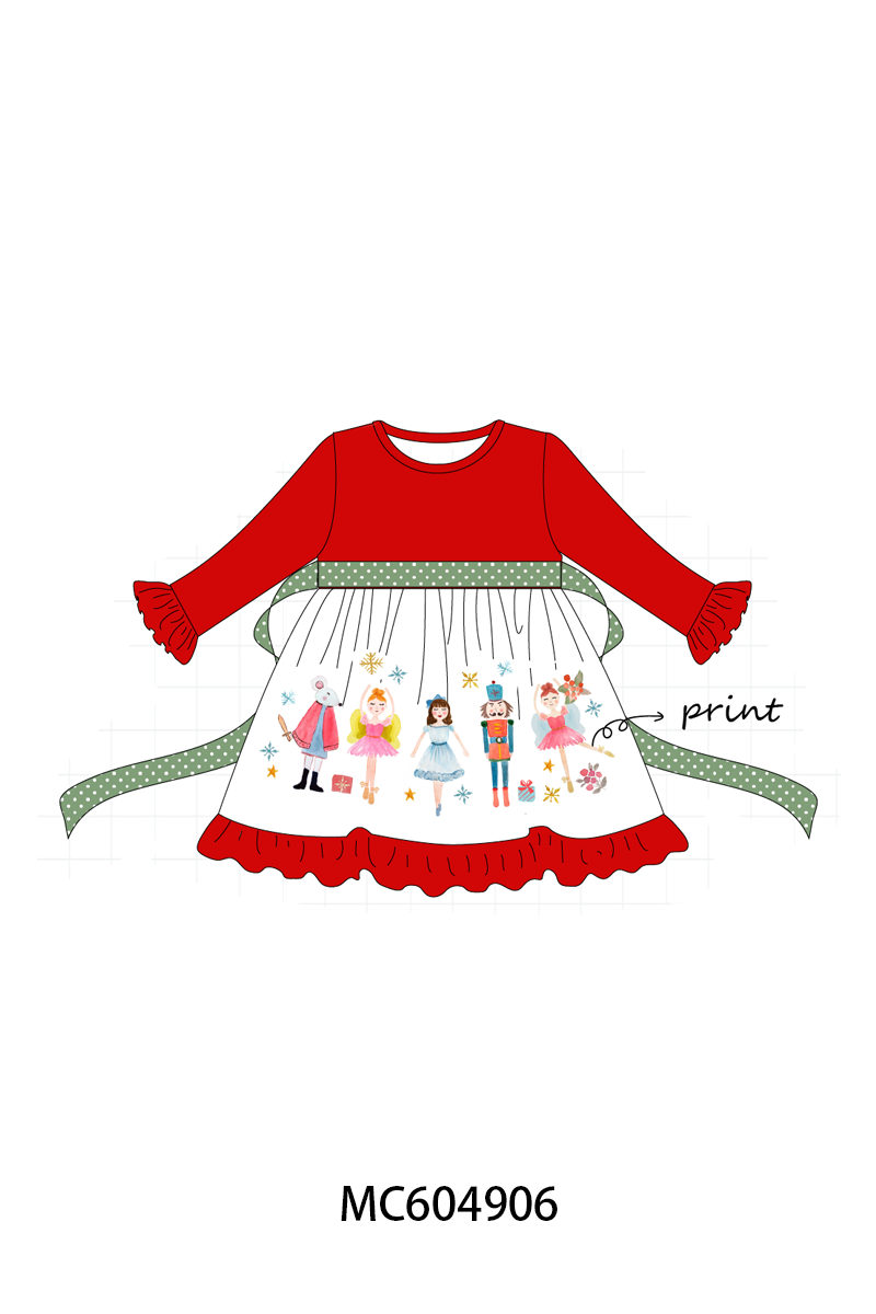 PO90 Red christmas nutcracker print collection - closing 5/11 - ETA early October