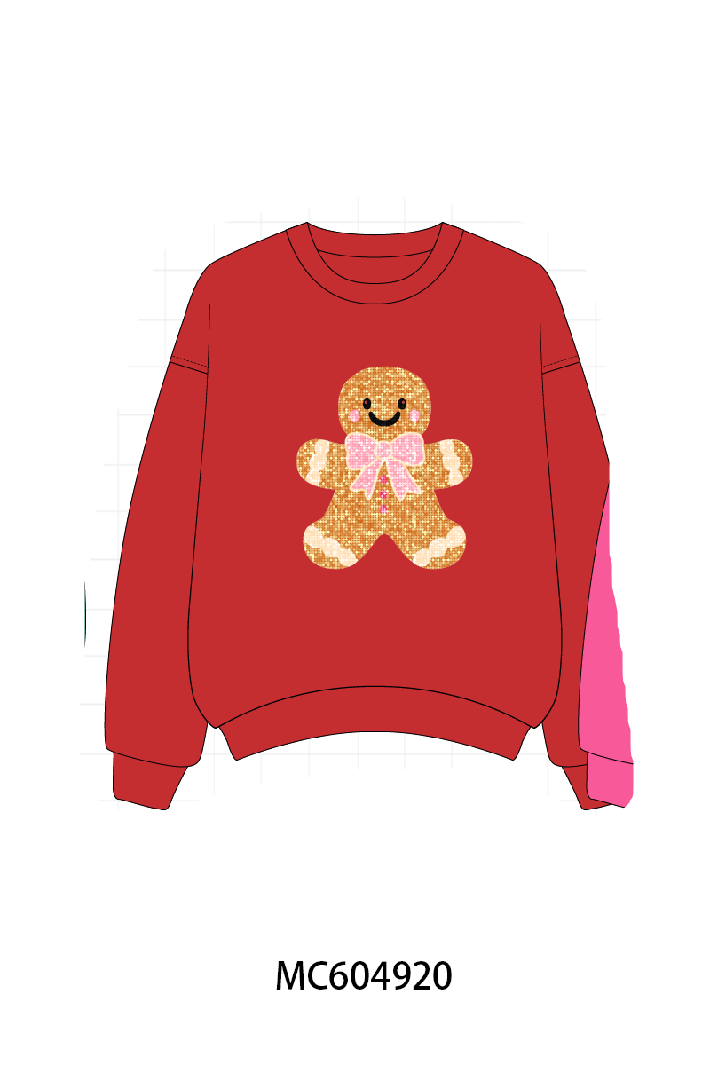 PO90 Christmas gingerbread sequin mom&me collection - closing 5/11 - ETA early October