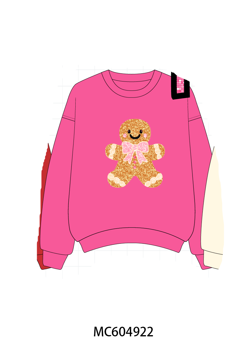 PO90 Christmas gingerbread sequin mom&me collection - closing 5/11 - ETA early October