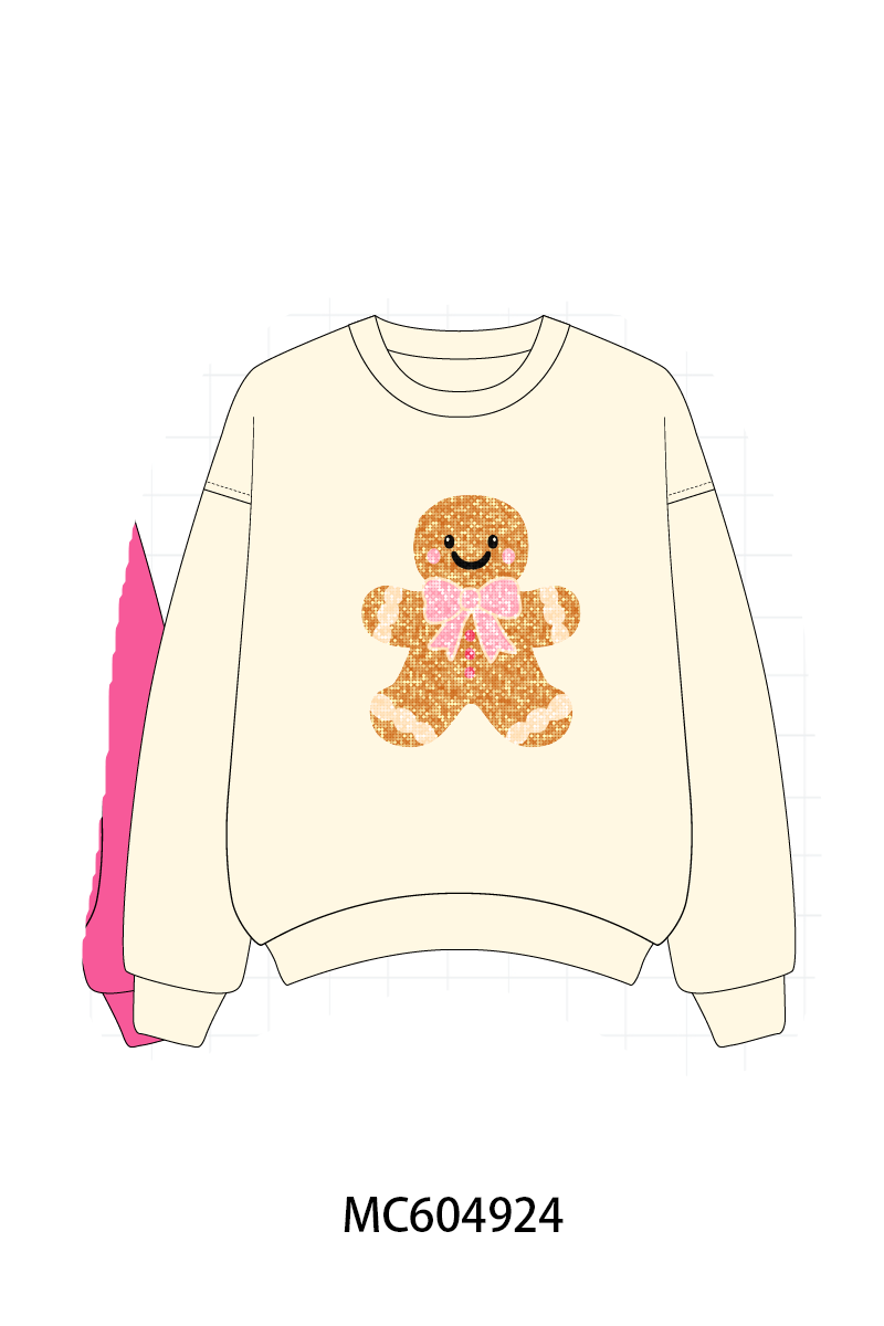 PO90 Christmas gingerbread sequin mom&me collection - closing 5/11 - ETA early October