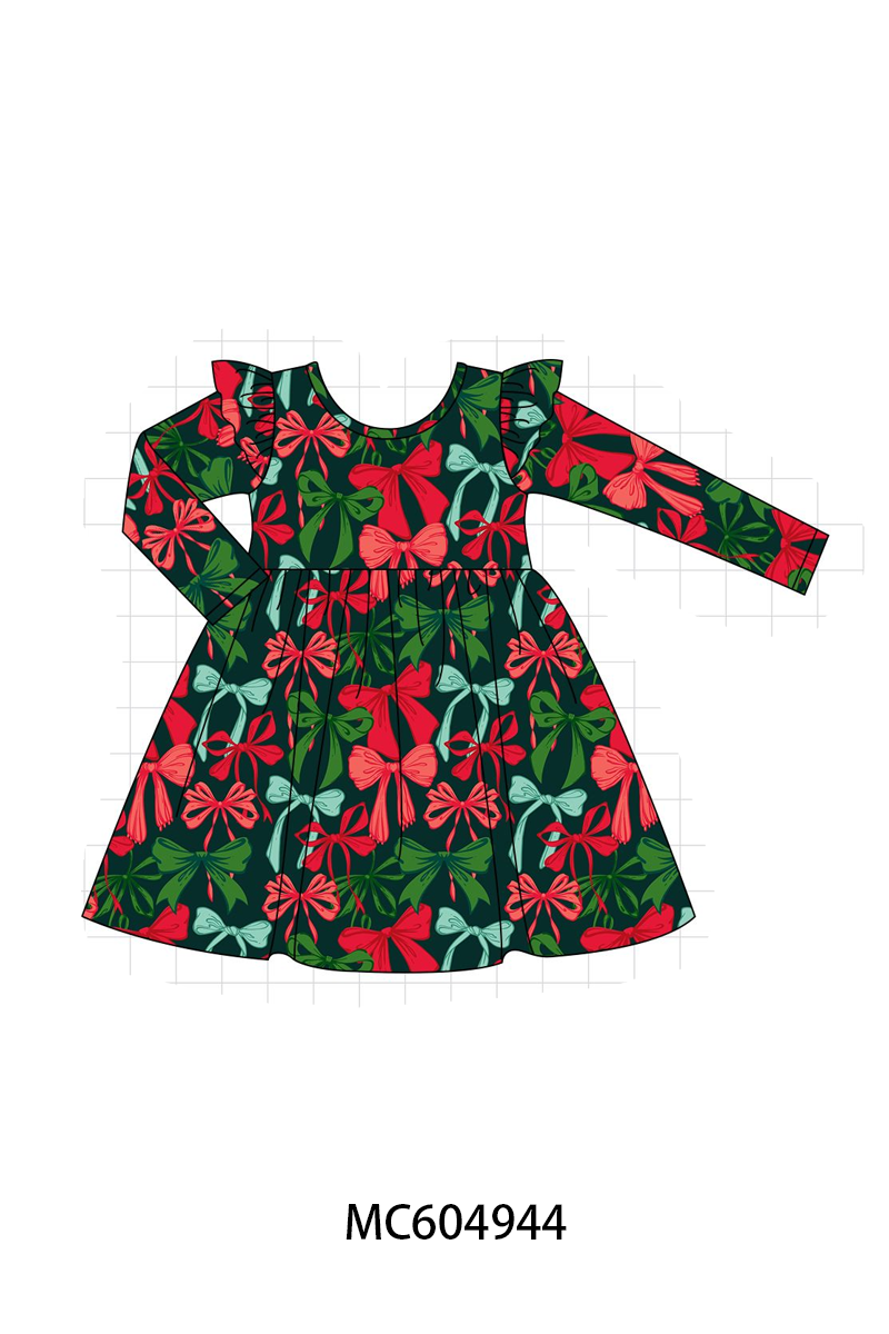 PO90 Forest bow print bamboo collection - closing 5/11 - ETA early October