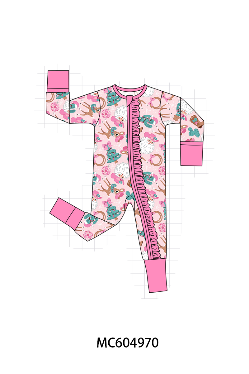 PO90 Pink&blue cowboy print bamboo collection - closing 5/11 - ETA early October