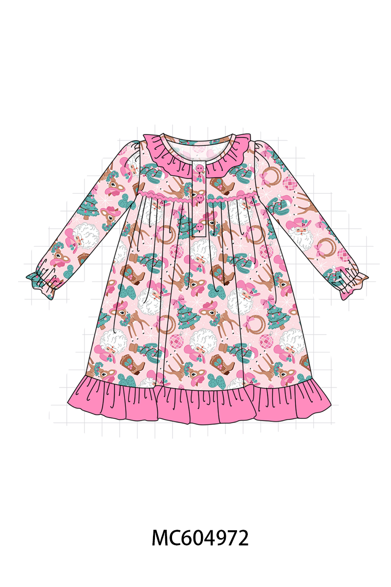 PO90 Pink&blue cowboy print bamboo collection - closing 5/11 - ETA early October
