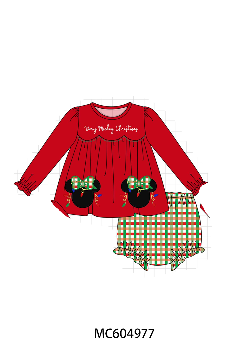 PO90 Red christmas character applique collection- closing 5/11 - ETA early October
