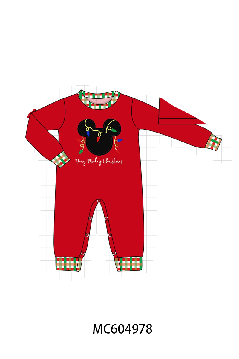 PO90 Red christmas character applique collection- closing 5/11 - ETA early October