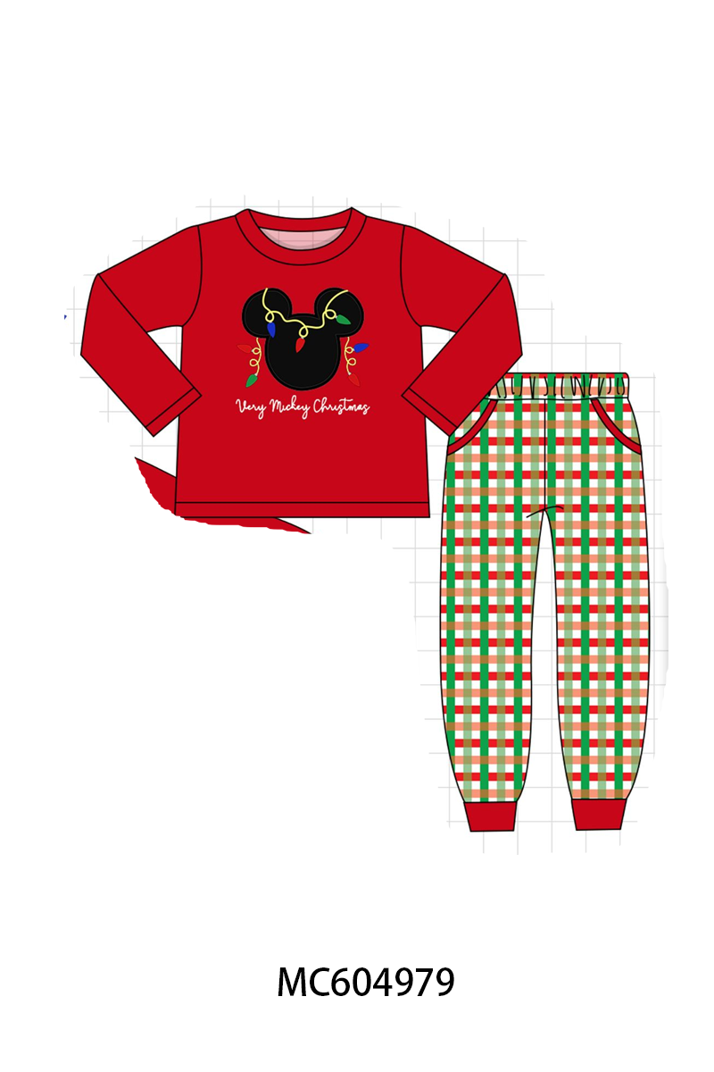 PO90 Red christmas character applique collection- closing 5/11 - ETA early October