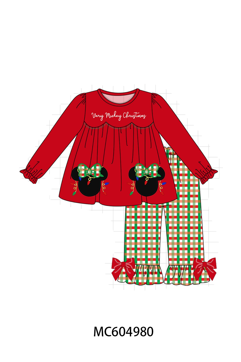 PO90 Red christmas character applique collection- closing 5/11 - ETA early October