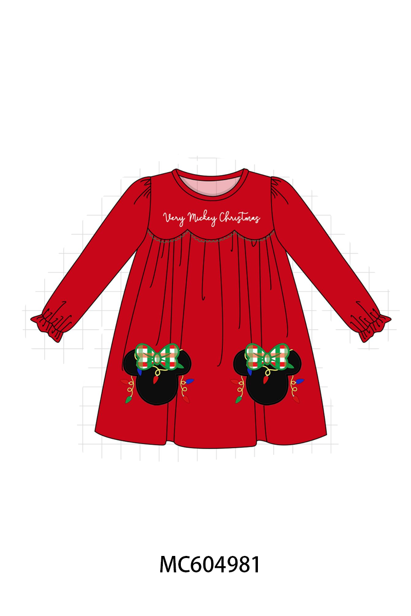 PO90 Red christmas character applique collection- closing 5/11 - ETA early October