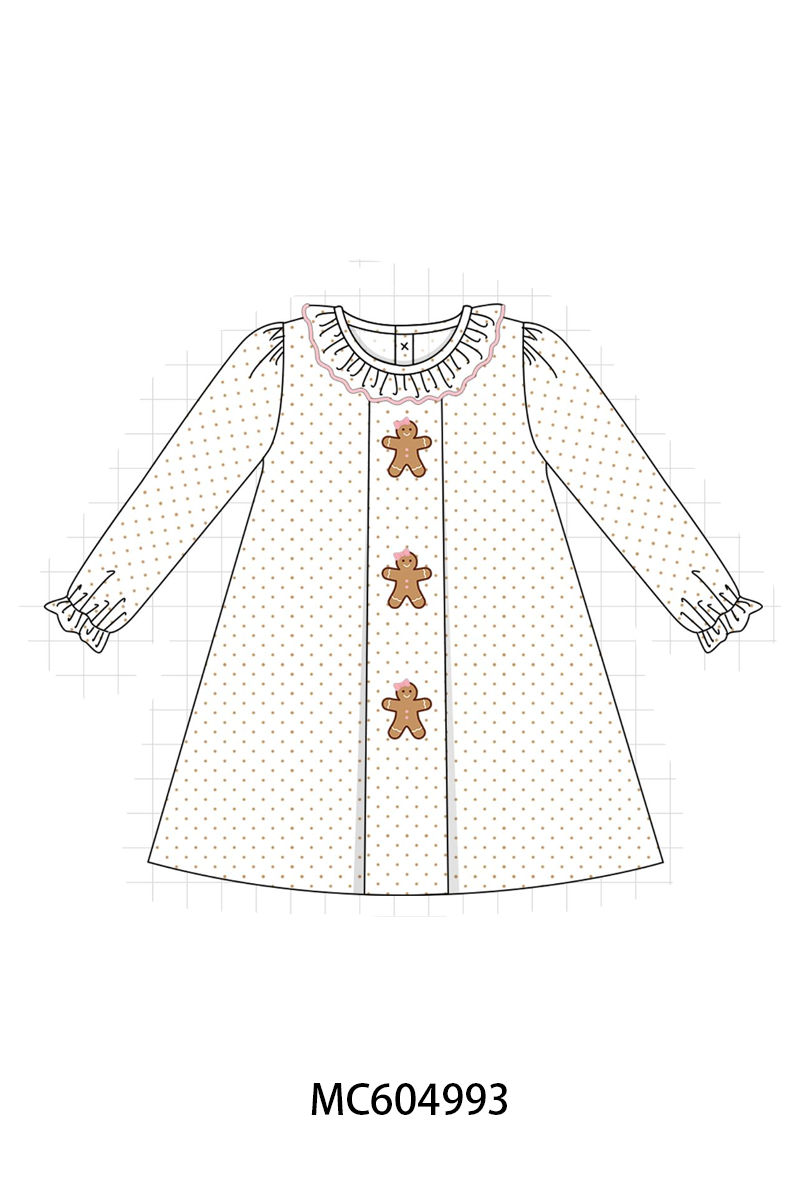 PO90 Pink&green christmas gingerbread embroidery collection - closing 5/11 - ETA early October