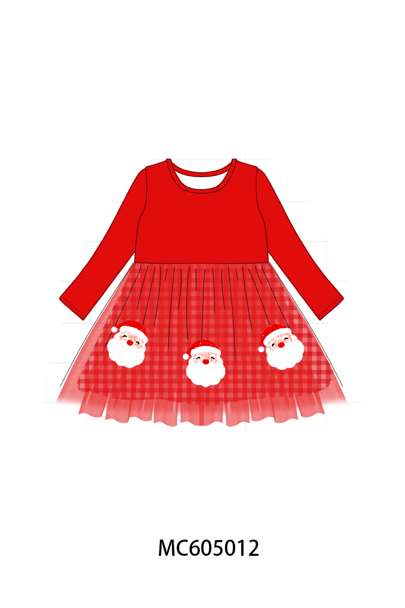 PO92 Red christmas santa claus sequin collection - closing 5/25 - ETA late October