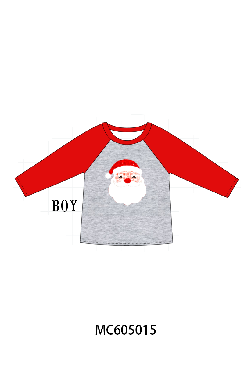 PO92 Red christmas santa claus sequin collection - closing 5/25 - ETA late October