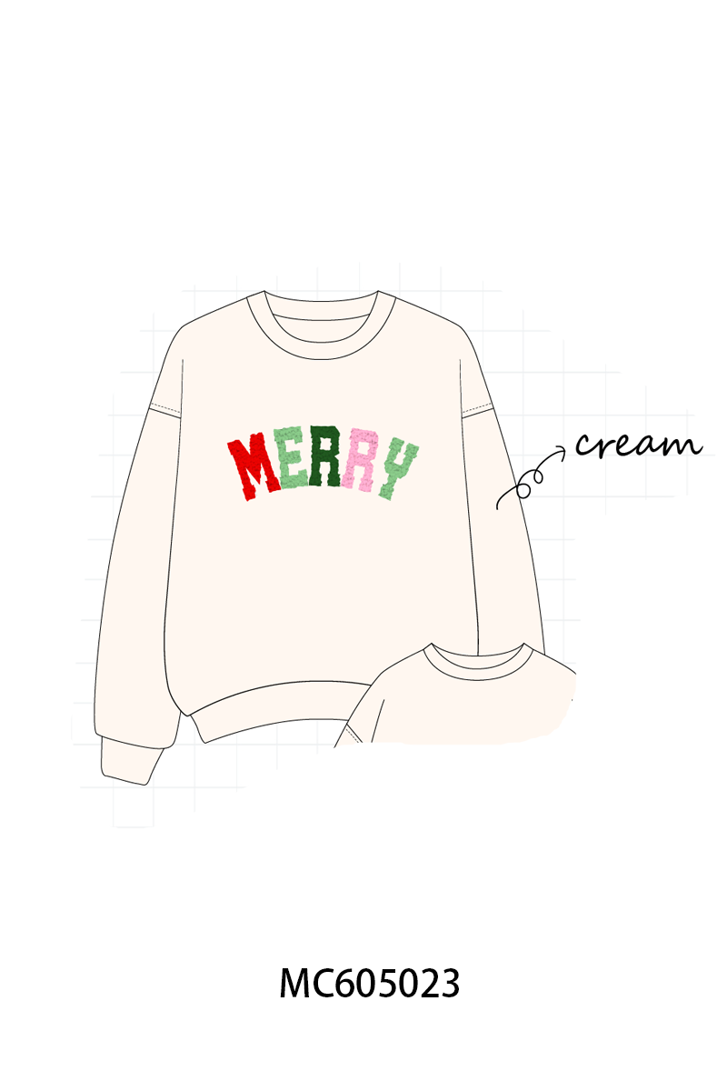 PO92 Multicolored MERRY french knot mom&me collection 1 - closing 5/25 - ETA late October